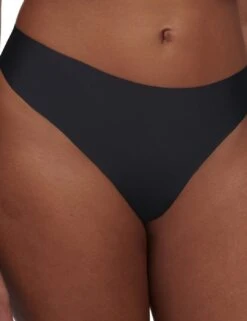 Chantelle Pulpies Thong - Black -Belle Lingerie Store 65919 chantelle pulpies thong black 4