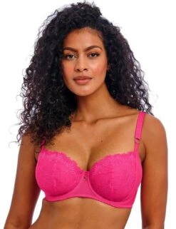Freya Fascinate Underwired Balcony Bra - Hot Pink