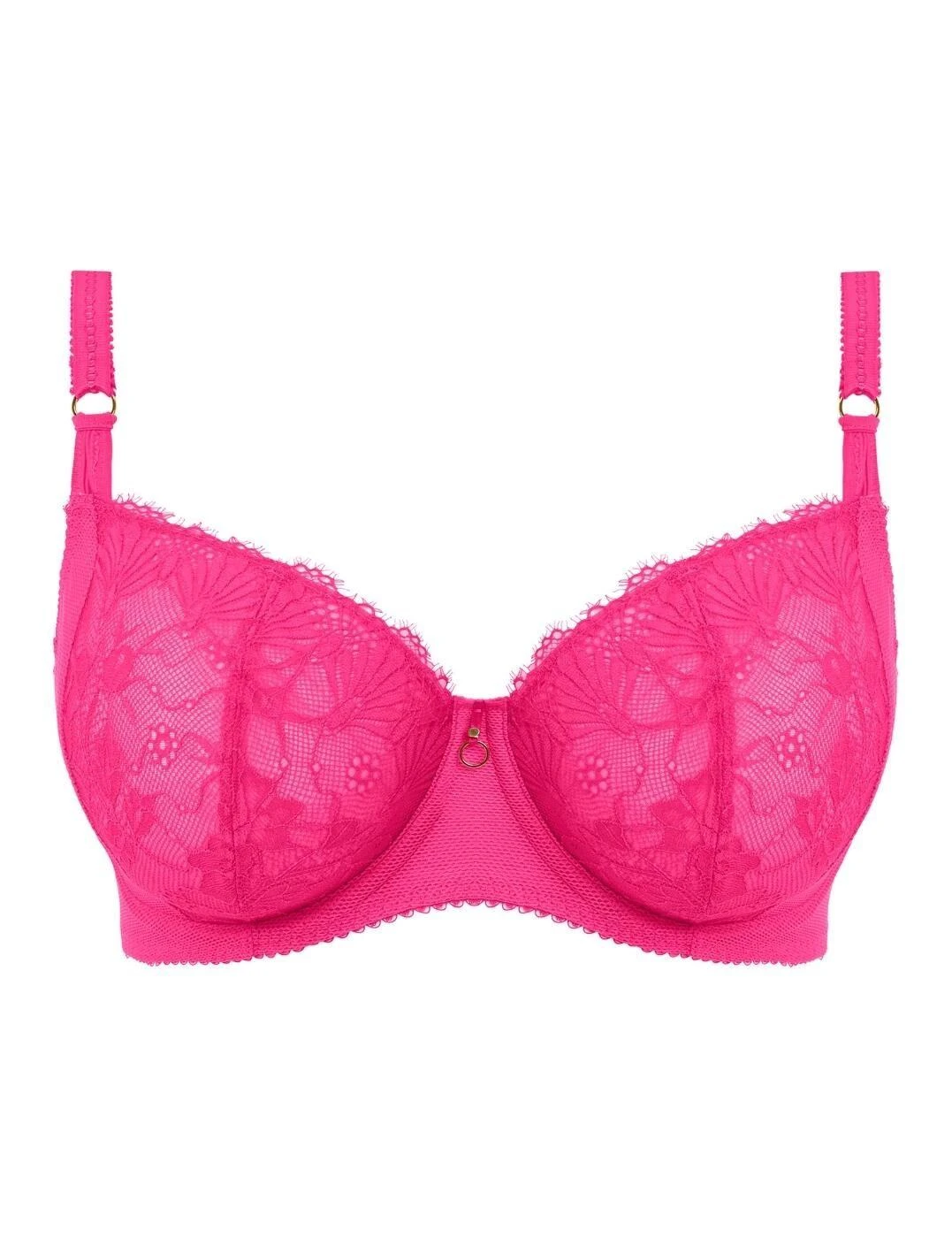 Freya Fascinate Underwired Balcony Bra - Hot Pink 3 Freya Fascinate Underwired Balcony Bra - Hot Pink - Image 3