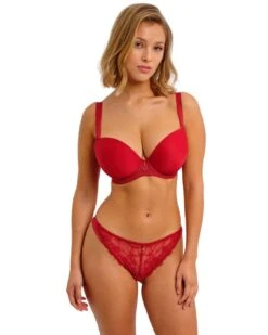 Freya Fascinate Thong - Cherry 8 Freya Fascinate Thong - Cherry -Belle Lingerie Store 65923 freya fascinate thong cherry 4