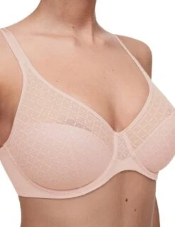 Chantelle Norah Chic Moulded Bra - Soft Pink -Belle Lingerie Store 65942 chantelle norah chic moulded bra soft pink 4
