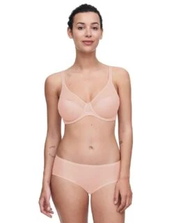 Chantelle Norah Chic Moulded Bra - Soft Pink -Belle Lingerie Store 65942 chantelle norah chic moulded bra soft pink 5