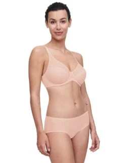 Chantelle Norah Chic Moulded Bra - Soft Pink -Belle Lingerie Store 65942 chantelle norah chic moulded bra soft pink 7