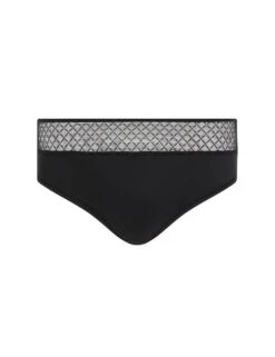 Chantelle Norah Chic Shorty Brief - Black 6 Chantelle Norah Chic Shorty Brief - Black -Belle Lingerie Store 65943 chantelle norah chic shorty brief black 3