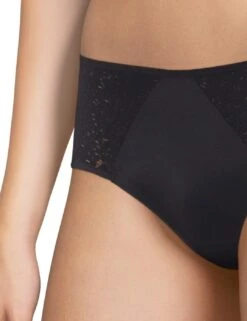 Chantelle Norah Shorty Brief - Black -Belle Lingerie Store 65959 chantelle norah shorty brief black 4