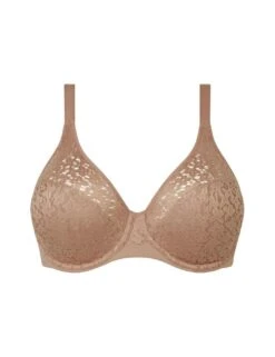 Chantelle Norah Covering Moulded Bra - Coffee Latte -Belle Lingerie Store 65964 chantelle norah covering moulded bra coffee latte 3
