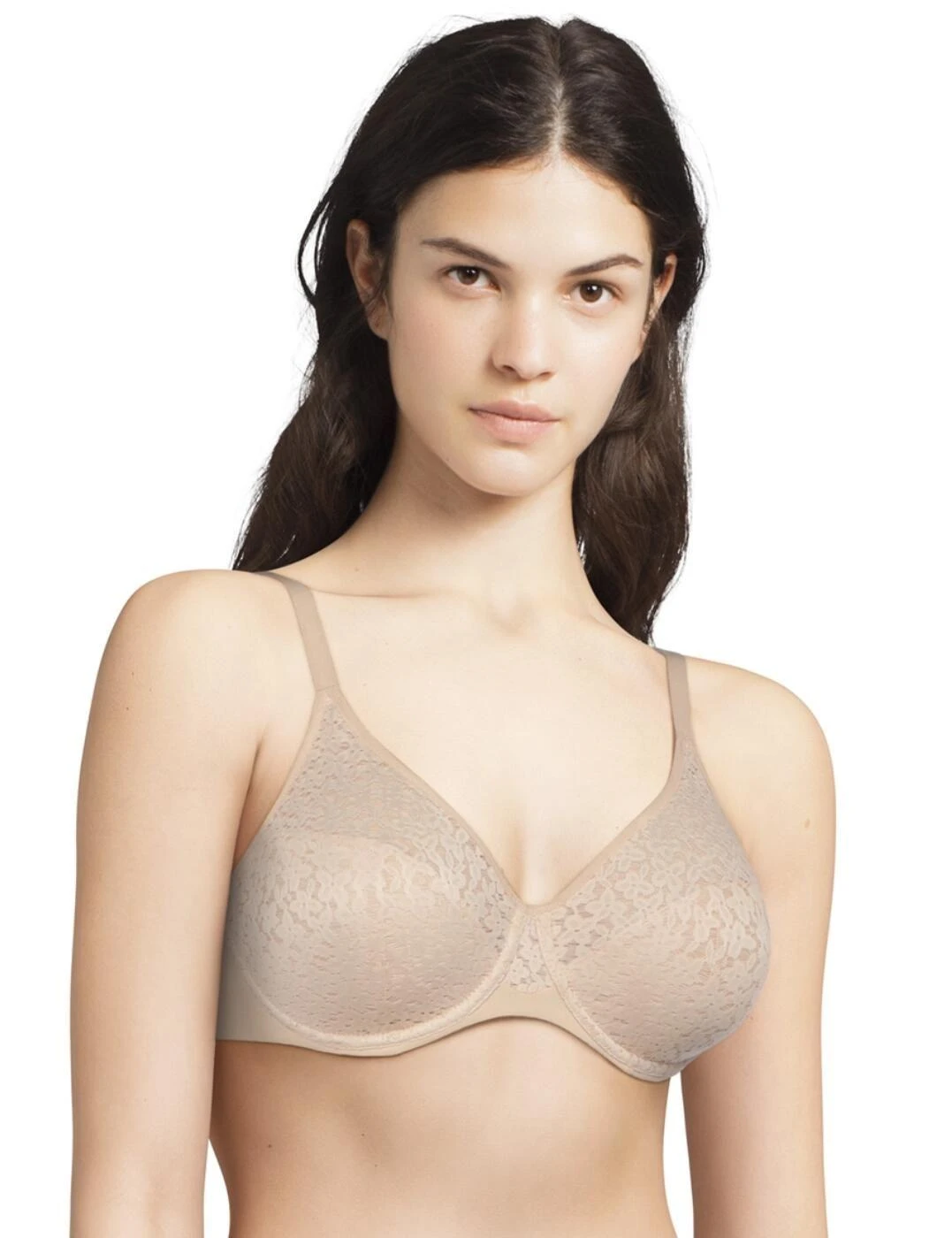 Chantelle Norah Covering Moulded Bra - Golden Beige 1 Chantelle Norah Covering Moulded Bra - Golden Beige