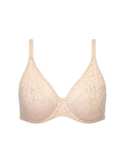 Chantelle Norah Covering Moulded Bra - Golden Beige 6 Chantelle Norah Covering Moulded Bra - Golden Beige -Belle Lingerie Store 65964 chantelle norah covering moulded bra golden beige 3