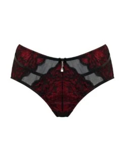 Pour Moi Desire Shorty Brief - Black/Red 8 Pour Moi Desire Shorty Brief - Black/Red -Belle Lingerie Store 65982 pour moi desire shorty brief blackred 3