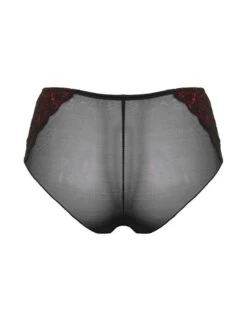 Pour Moi Desire Shorty Brief - Black/Red 9 Pour Moi Desire Shorty Brief - Black/Red -Belle Lingerie Store 65982 pour moi desire shorty brief blackred 4