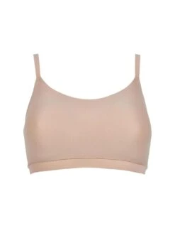 Chantelle Soft Stretch Padded Bralette - Nude Sand -Belle Lingerie Store 65999 chantelle soft stretch padded bralette nude sand 3