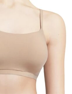 Chantelle Soft Stretch Padded Bralette - Nude Sand -Belle Lingerie Store 65999 chantelle soft stretch padded bralette nude sand 4