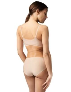 Chantelle Soft Stretch Padded Bralette - Nude Sand -Belle Lingerie Store 65999 chantelle soft stretch padded bralette nude sand 6