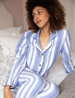 Cyberjammies Alpes Striped Pyjama Bottoms - Blue Mix 19 Cyberjammies Alpes Striped Pyjama Bottoms - Blue Mix -Belle Lingerie Store 66086 cyberjammies alpes striped pyjama bottoms blue mix 10