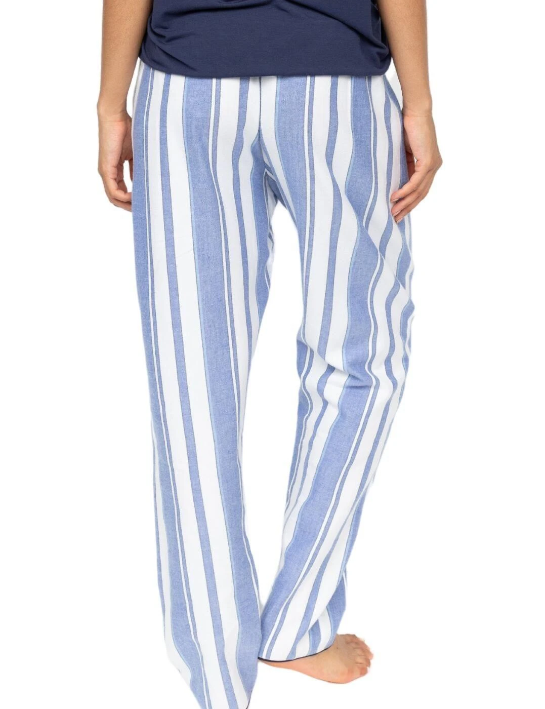 Cyberjammies Alpes Striped Pyjama Bottoms - Blue Mix 2 Cyberjammies Alpes Striped Pyjama Bottoms - Blue Mix - Image 2