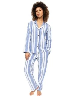 Cyberjammies Alpes Striped Pyjama Bottoms - Blue Mix 13 Cyberjammies Alpes Striped Pyjama Bottoms - Blue Mix -Belle Lingerie Store 66086 cyberjammies alpes striped pyjama bottoms blue mix 4