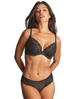 Panache Envy Brazilian Brief - Black 14 Panache Envy Brazilian Brief - Black -Belle Lingerie Store 66128 panache envy brazilian brief black 5