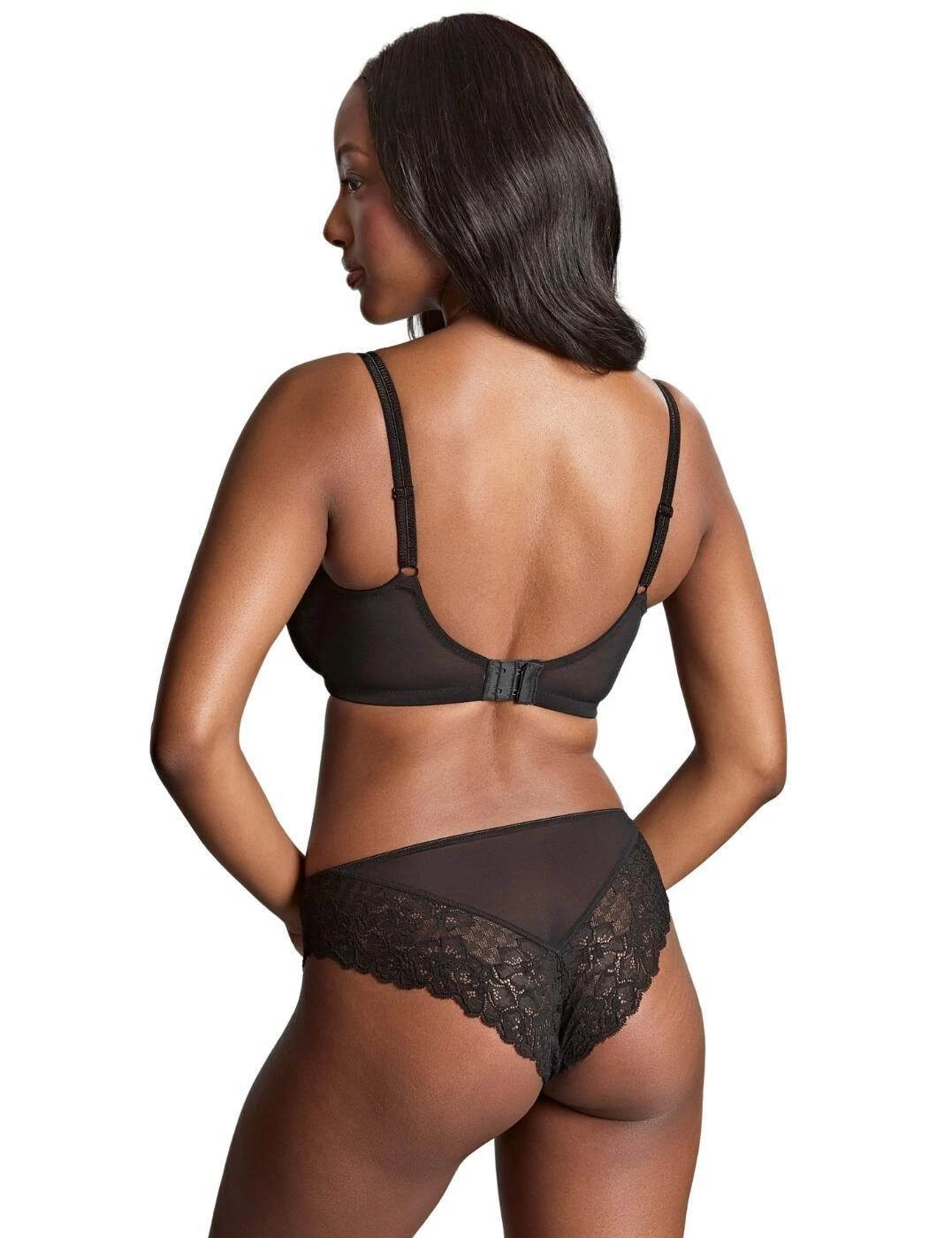 Panache Envy Brazilian Brief - Black 9 Panache Envy Brazilian Brief - Black - Image 9