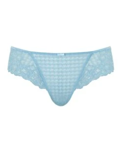Panache Envy Brazilian Brief - Sky Blue -Belle Lingerie Store 66128 panache envy brazilian brief sky blue 3