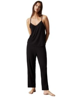 Calvin Klein CK Attraction Cami Pyjama Top - Black -Belle Lingerie Store 66139 calvin klein ck attraction cami pyjama top black 5