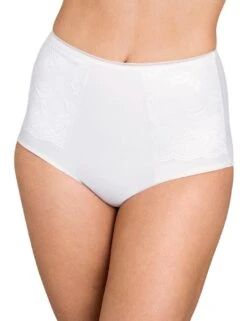 Miss Mary Of Sweden Lovely Lace Panty Girdle - White