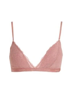 Calvin Klein Modern Lace Lined Triangle Bra - Red Grape -Belle Lingerie Store 66304 calvin klein modern lace lined triangle bra red grape 3
