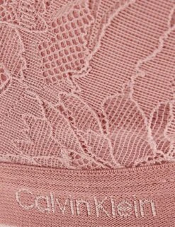 Calvin Klein Modern Lace Lined Triangle Bra - Red Grape -Belle Lingerie Store 66304 calvin klein modern lace lined triangle bra red grape 5