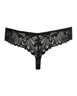 Prima Donna Twist Rupi Thong - Black -Belle Lingerie Store 66373 prima donna twist rupi thong black 5