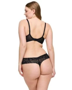 Prima Donna Twist Rupi Thong - Black -Belle Lingerie Store 66373 prima donna twist rupi thong black 7