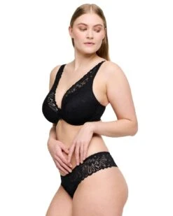 Prima Donna Twist Rupi Thong - Black -Belle Lingerie Store 66373 prima donna twist rupi thong black 8