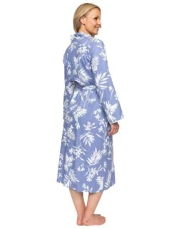 Cyberjammies Nora Rose Brooke Bird Print Long Dressing Gown - Cornflower Blue 6 Cyberjammies Nora Rose Brooke Bird Print Long Dressing Gown - Cornflower Blue -Belle Lingerie Store 66500 cyberjammies nora rose brooke bird print long dressing gown cornflower blue 3