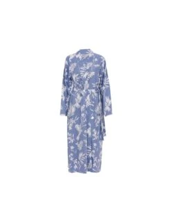 Cyberjammies Nora Rose Brooke Bird Print Long Dressing Gown - Cornflower Blue 7 Cyberjammies Nora Rose Brooke Bird Print Long Dressing Gown - Cornflower Blue -Belle Lingerie Store 66500 cyberjammies nora rose brooke bird print long dressing gown cornflower blue 4