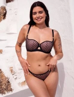 Curvy Kate Boost Heartbreaker Tanga Brief - Black/Pink -Belle Lingerie Store 66606 curvy kate boost heartbreaker tanga brief blackpink 9