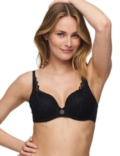 Marie Jo Aven Padded Heartshape Bra - Black