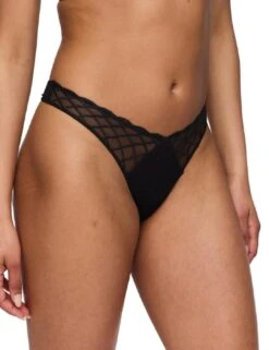 Marie Jo Aven Thong - Black 11 Marie Jo Aven Thong - Black -Belle Lingerie Store 66628 marie jo aven thong black 3