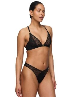 Marie Jo Aven Thong - Black 16 Marie Jo Aven Thong - Black -Belle Lingerie Store 66628 marie jo aven thong black 8
