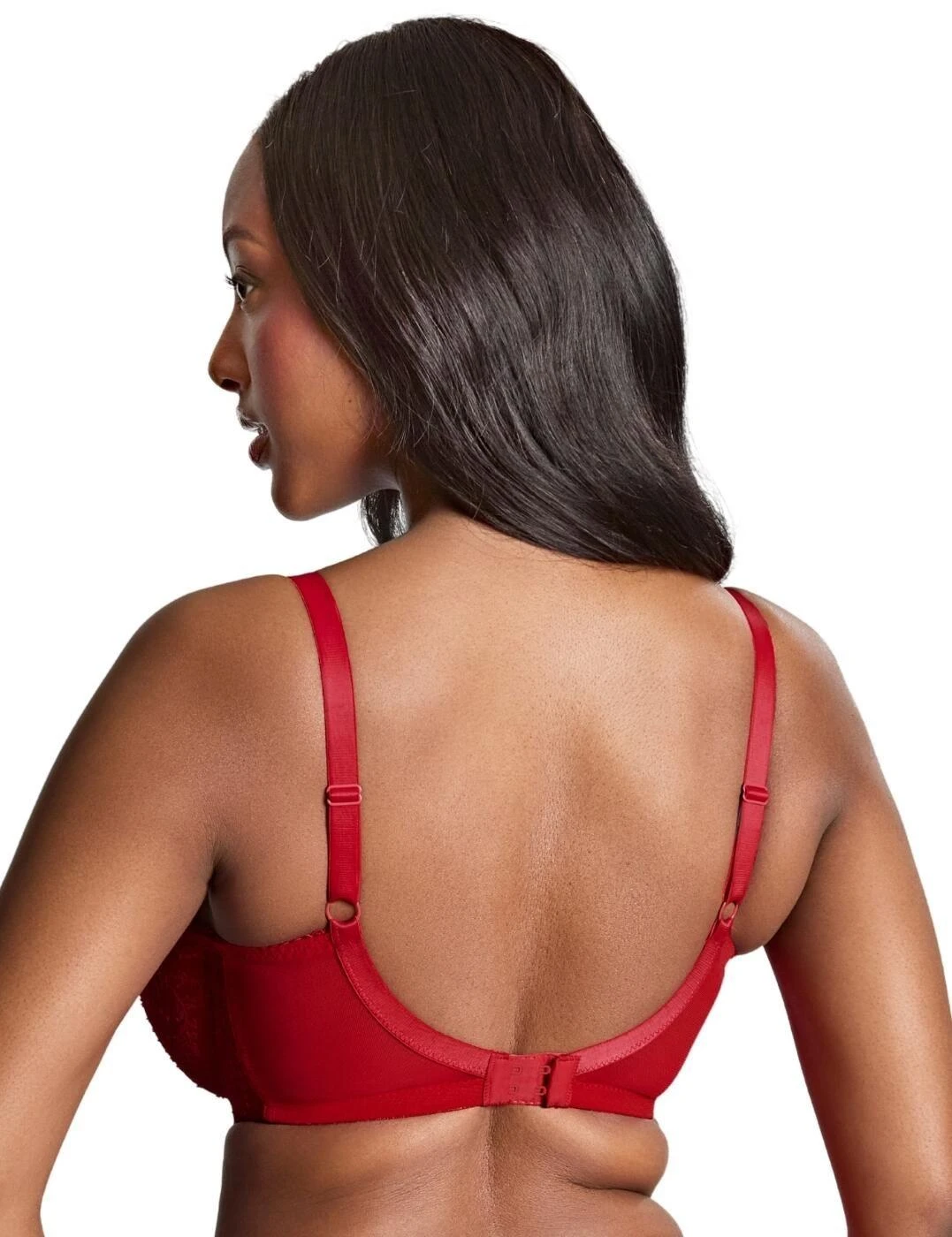 Panache Tango Lace Balcony Bra - Scarlet 2 Panache Tango Lace Balcony Bra - Scarlet - Image 2