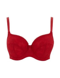 Panache Tango Lace Balcony Bra - Scarlet 8 Panache Tango Lace Balcony Bra - Scarlet -Belle Lingerie Store 66637 panache tango lace balcony bra scarlet 3