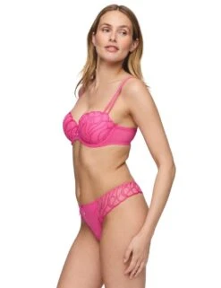 Marie Jo Heleen Thong - Hollywood Pink -Belle Lingerie Store 66778 marie jo heleen thong hollywood pink 8