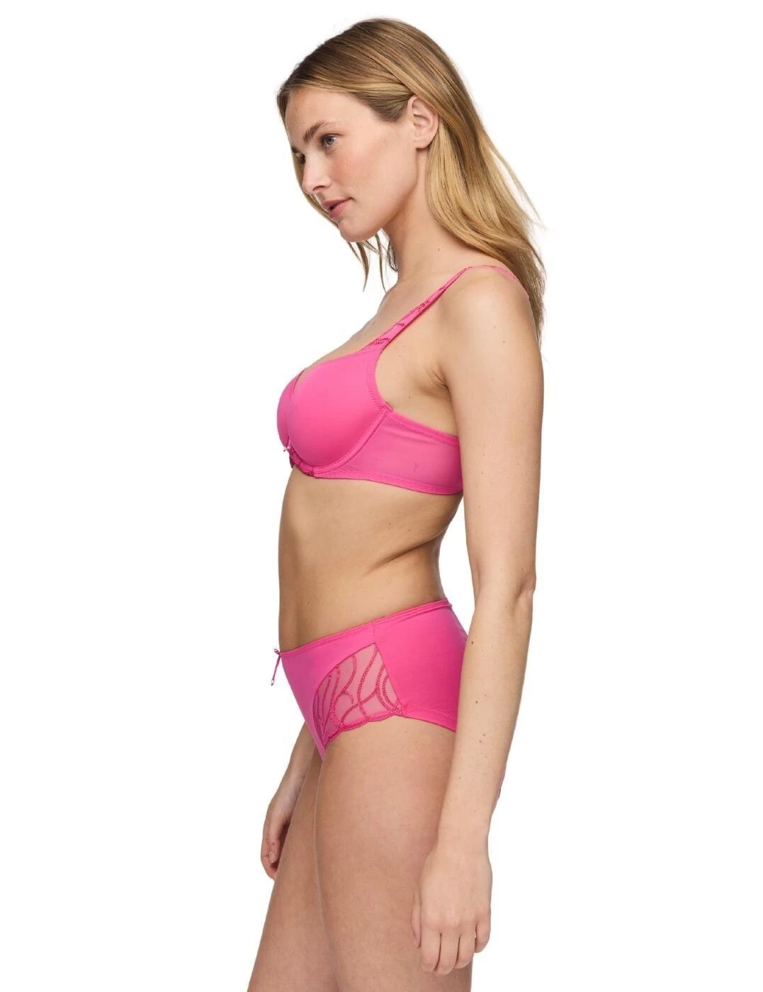 Marie Jo Heleen Padded Heartshape Bra - Hollywood Pink 10 Marie Jo Heleen Padded Heartshape Bra - Hollywood Pink - Image 10