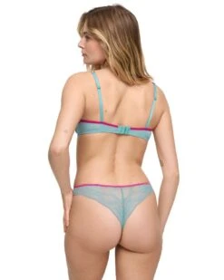 Marie Jo Lizelot Thong - Bali Green -Belle Lingerie Store 66838 marie jo lizelot thong bali green 6