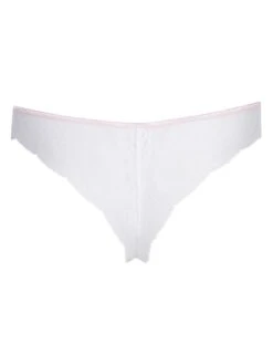 Marie Jo Lizelot Thong - White -Belle Lingerie Store 66838 marie jo lizelot thong white 5