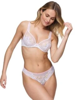 Marie Jo Lizelot Thong - White -Belle Lingerie Store 66838 marie jo lizelot thong white 6