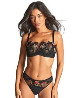 Panache Ottilie Brazilian Brief - Black 14 Panache Ottilie Brazilian Brief - Black -Belle Lingerie Store 66894 panache ottilie brazilian brief black 5
