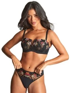 Panache Ottilie Brazilian Brief - Black 16 Panache Ottilie Brazilian Brief - Black -Belle Lingerie Store 66894 panache ottilie brazilian brief black 7