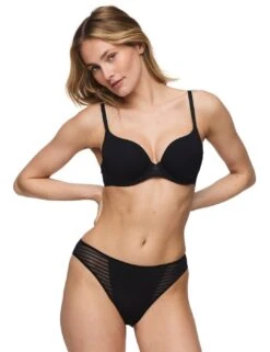 Marie Jo Basyl Padded Heartshape Bra - Black 18 Marie Jo Basyl Padded Heartshape Bra - Black -Belle Lingerie Store 66923 marie jo basyl padded heartshape bra black 8