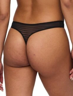 Marie Jo Basyl Thong - Black -Belle Lingerie Store 66926 marie jo basyl thong black 4