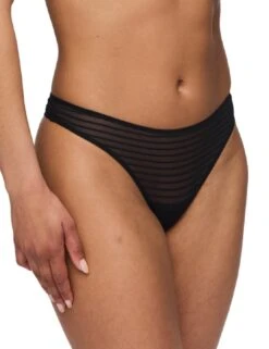 Marie Jo Basyl Thong - Black -Belle Lingerie Store 66926 marie jo basyl thong black 5