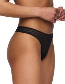 Marie Jo Basyl Thong - Black -Belle Lingerie Store 66926 marie jo basyl thong black 6