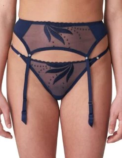 Marie Jo Etoile Garter Belt - Sapphire Blue